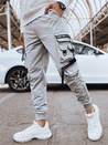 Herren Cargohosen Farbe Grau DSTREET UX4219