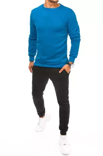 Herren Trainingsanzug-Set Farbe Blau-Schwarz DSTREET AX0643