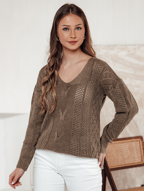 Damen Pullover LACEONIA beige Dstreet MY2404