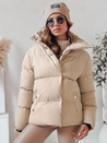 Damen Steppwinterjacke LARO hellbeige Dstreet TY4703