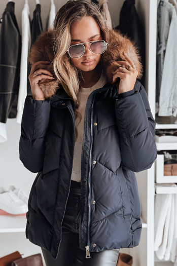Damen Winterjacke WAYWARD Farbe Dunkelblau DSTREET TY4123