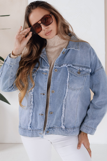 Damen Jeansjacke DENZARIA blau Dstreet TY4905