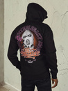 Herren Sweatshirt mit Aufdruck Farbe Schwarz DSTREET BX5665
