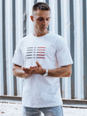 Weißes Herren-T-Shirt Dstreet RX5568