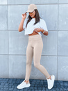 Damen Leggins SIMPLE LIFE Farbe Camel DSTREET UY1616