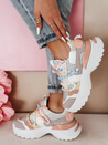 Damen hohe Plateau Turnschuhe BEASTAR farbig Dstreet ZY0832