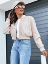 Damen Bomberjacke SANTOL Farbe Beige DSTREET TY4339