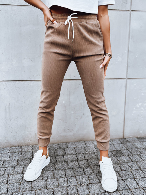 Damen Jogginghose LUNASLEEP Farbe Camel DSTREET UY1650