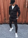 Herren Trainingsanzug Set Schwarz Dstreet AX0620