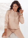 Damen Trainingsanzug Set MIGEL dunkelbeige Dstreet AY1086
