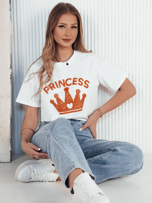 Damen-T-Shirt PRINCY weiß Dstreet RY2392