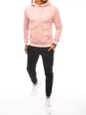 Herren Trainingsanzug-Set Farbe Rosa-Schwarz DSTREET AX0641