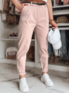 Damen Chinohose mit Gürtel RELCIX rosa Dstreet UY2583