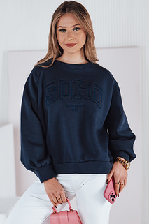 Damen Sweatshirt in Einheitsgröße COSYONE navy blau Dstreet BY1350