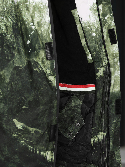 Herren Winter Skijacke grün Dstreet TX5126