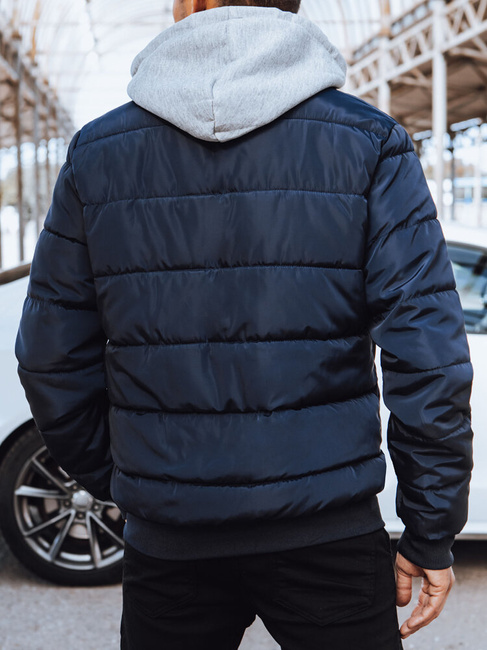 Herren Steppjacke Farbe Dunkelblau DSTREET TX4547