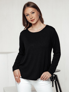 Damen Einheitsgröße Bluse LUCERIA mit Anhänger schwarz Dstreet RY2674_2