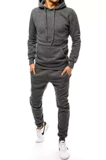 Herren Trainingsanzug dunkelgrau Dstreet AX0382