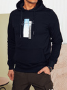 Herren Kapuzenpullover Farbe Dunkelblau DSTREET BX5727