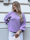 Damen Lange Pullover LUMINA Farbe Violett DSTREET MY2000