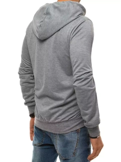 Herren Kapuzenpullover Hellgrau Dstreet BX4971_4