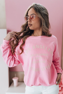 Damen Sweatshirt in Übergröße KALISTYLE rosa Dstreet BY1368