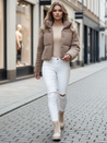 Damen Winterjacke kurz Alpaka CELESTIAL camel Dstreet TY4482z