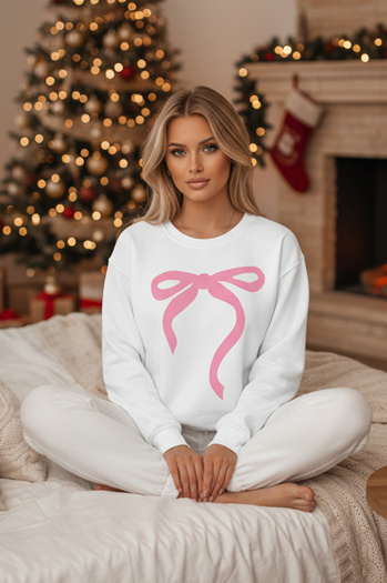 Damen Sweatshirt in Übergröße SOFTTIE weiß Dstreet BY1358z