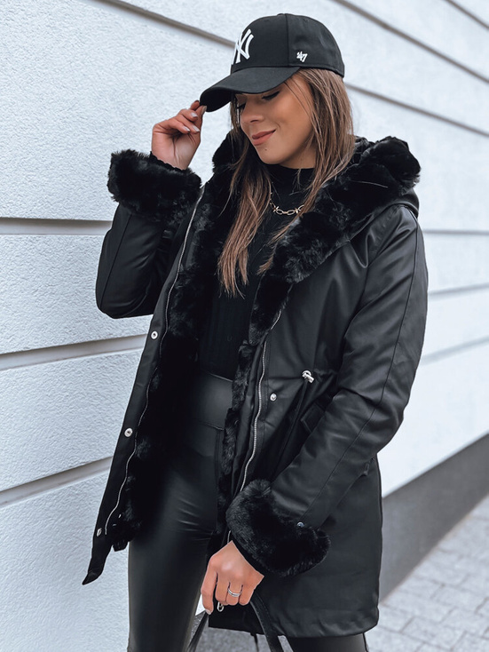 Damen Winterjacke ARCTIC Farbe Schwarz DSTREET TY3986