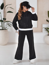 Damen Trainingsanzug Set SANELIS schwarz Dstreet AY0984