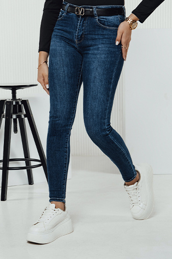 Damen Denim Skinny Hose DIVETTI navy blau Dstreet UY2330