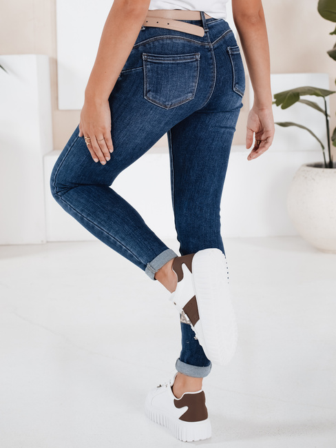 Damen Denim-Hose DIVETTI dunkelblau Dstreet UY2252