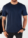 Herren T-shirt mit Aufdruck Farbe Dunkelblau DSTREET RX5397_2