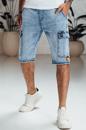 Herren Denim-Shorts blau Dstreet SX2553