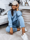 Damen Trainingsanzug Set MOLLY PREMIUM Blau Dstreet AY0721