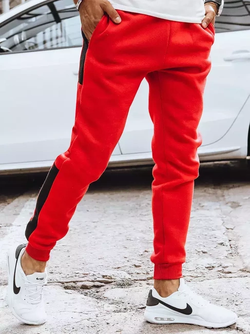 Herren Jogginghose Rot Dstreet UX3730