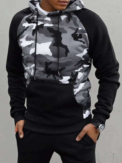 Herren Kapuzenpullover Farbe Hellgrau DSTREET BX5487