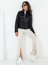 Damen Lederjacke KLIROS schwarz Dstreet TY4159