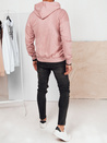 Herren Sweatshirt mit Aufdruck Farbe Rosa DSTREET BX5719