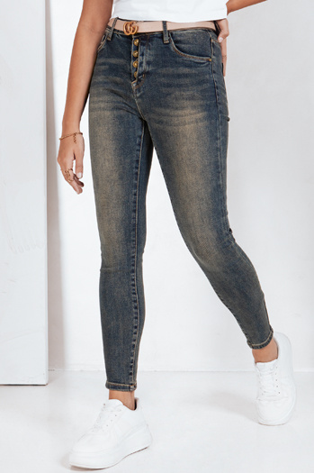 Damen Skinny Jeans navy blau Dstreet UY2825