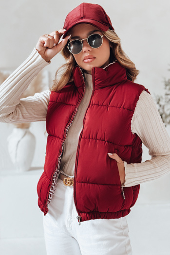 URBANELLE Damen Steppweste kastanienbraun Dstreet TY4972