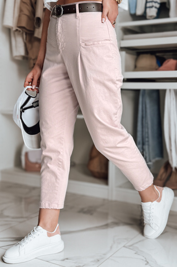 Damen Chinohose CHINOSKA Hose rosa Dstreet UY2554