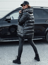 Damen Übergangs-Steppjacke mit Kapuze FASHION CHIC schwarz Dstreet TY4583