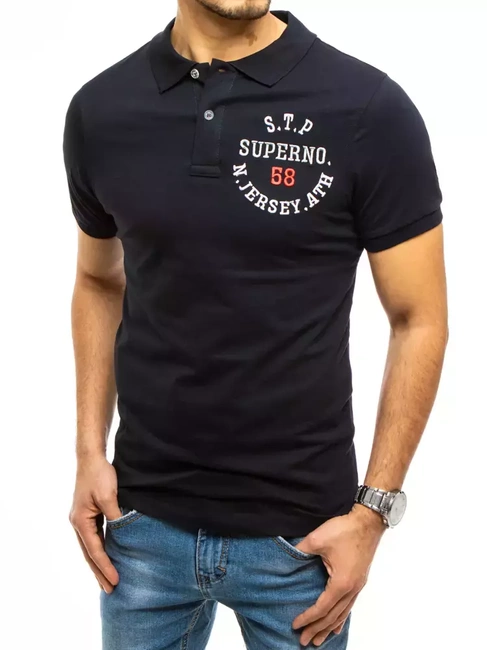 Herren Poloshirt Dunkelblau Dstreet PX0418