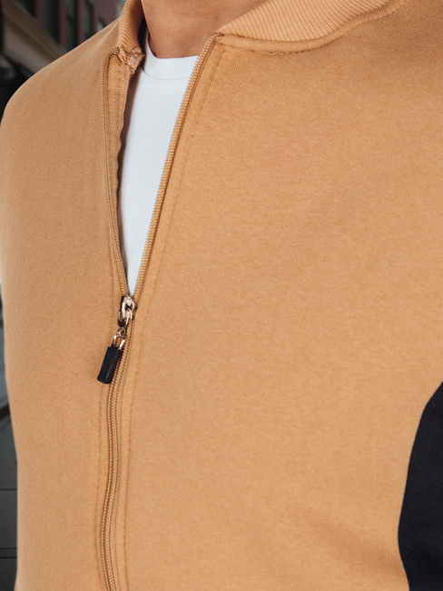 Herren Sweatshirt mit Reißverschluss und Stehkragen Dstreet BX5903