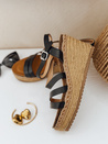 Damen SUMMERUP Sandalen schwarz Dstreet ZY0988