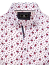 Herren Gemustertes Hemd Farbe Weiß DSTREET DX2396