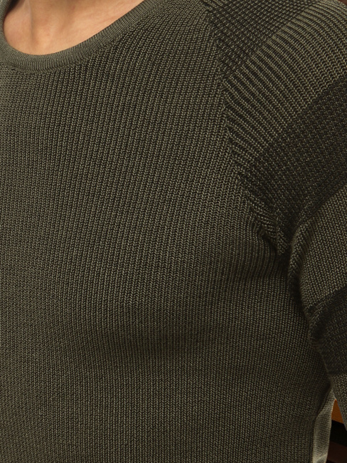 Herren Pullover Khaki Dstreet WX1637