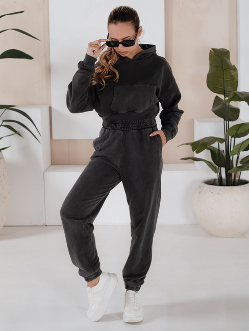 Damen Trainingsanzug Set RINZAL grau Dstreet AY1014