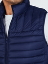 Herren Steppweste navyblau Dstreet TX5082